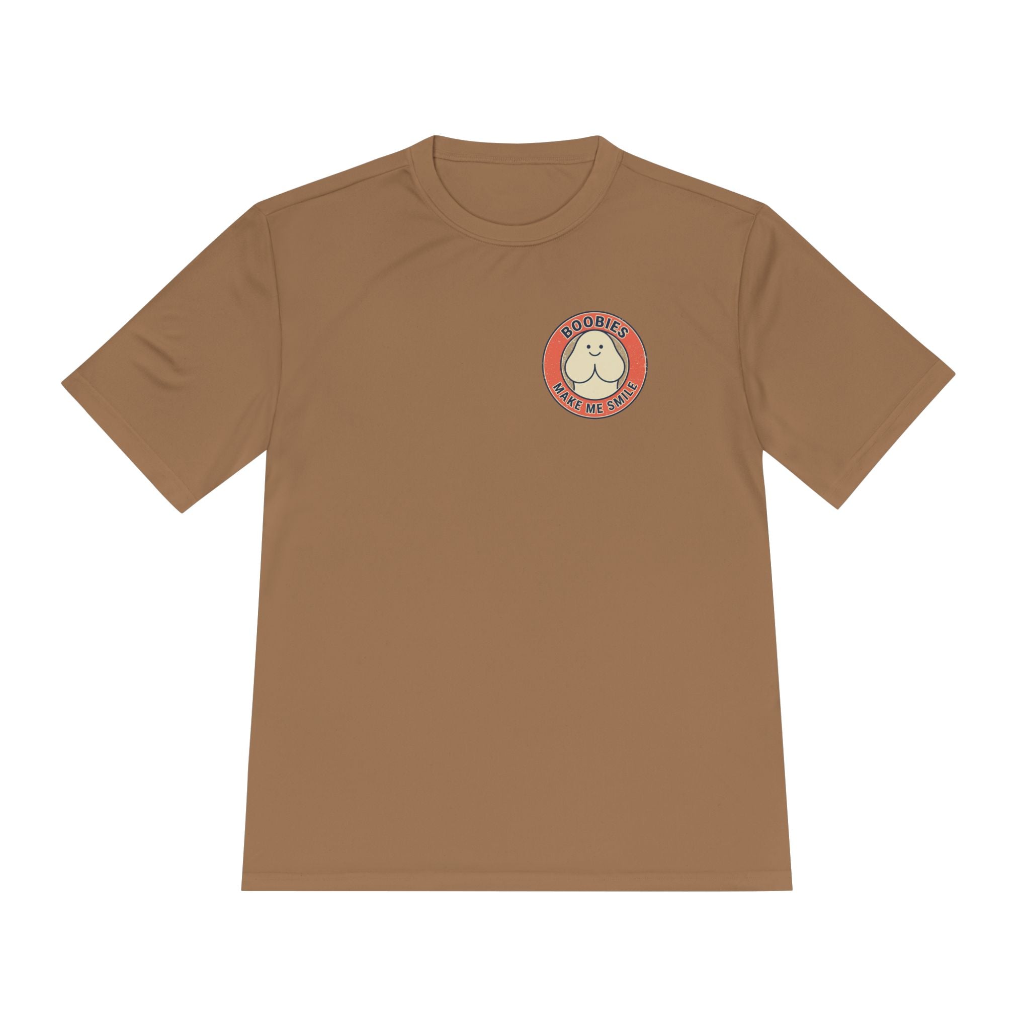 Boobies Make Me Smile Tee — Funny Retro Graphic Shirt