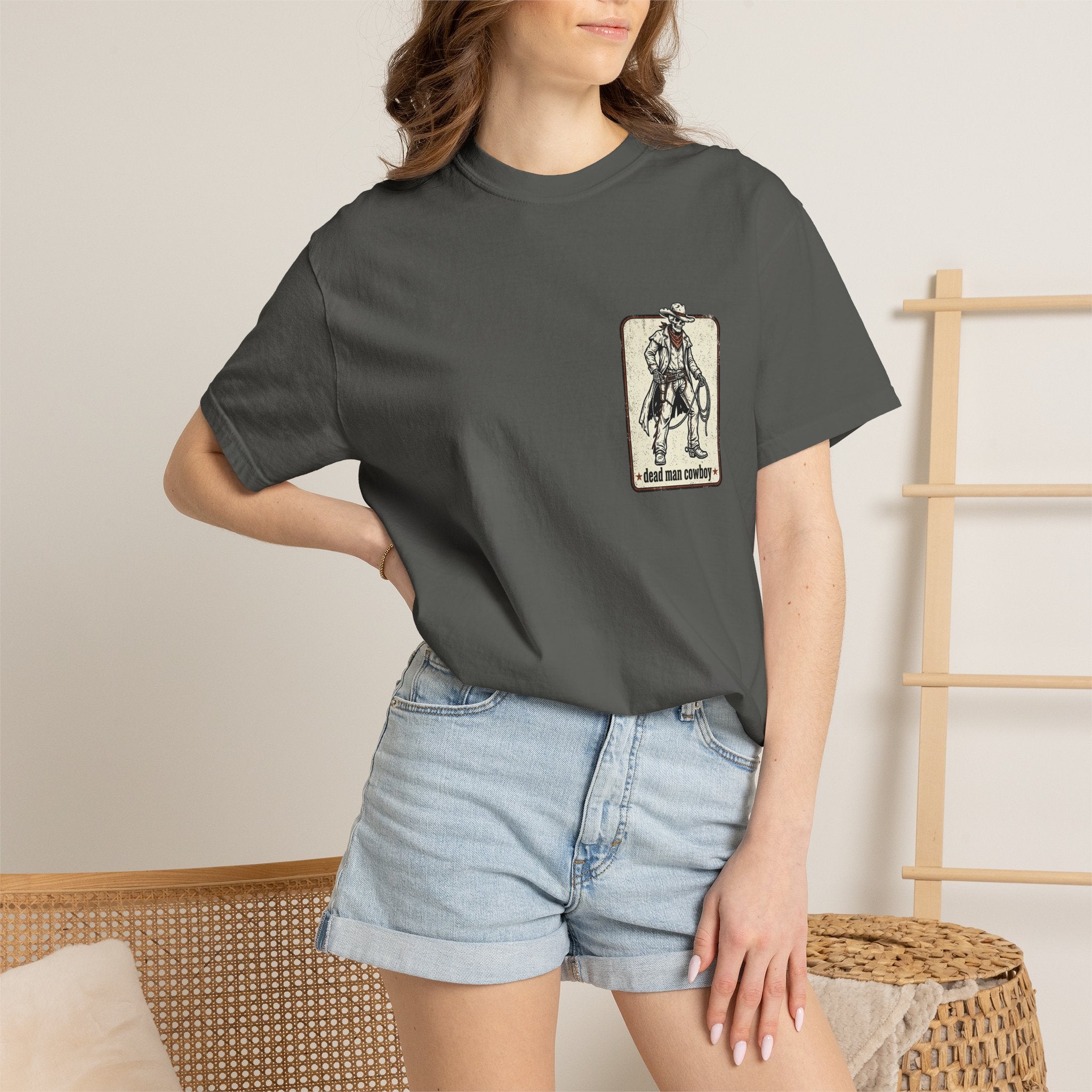 Dead Man Cowboy Graphic T‑Shirt