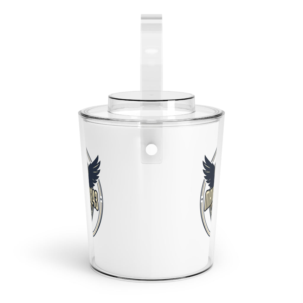 Ice Bucket with Tongs