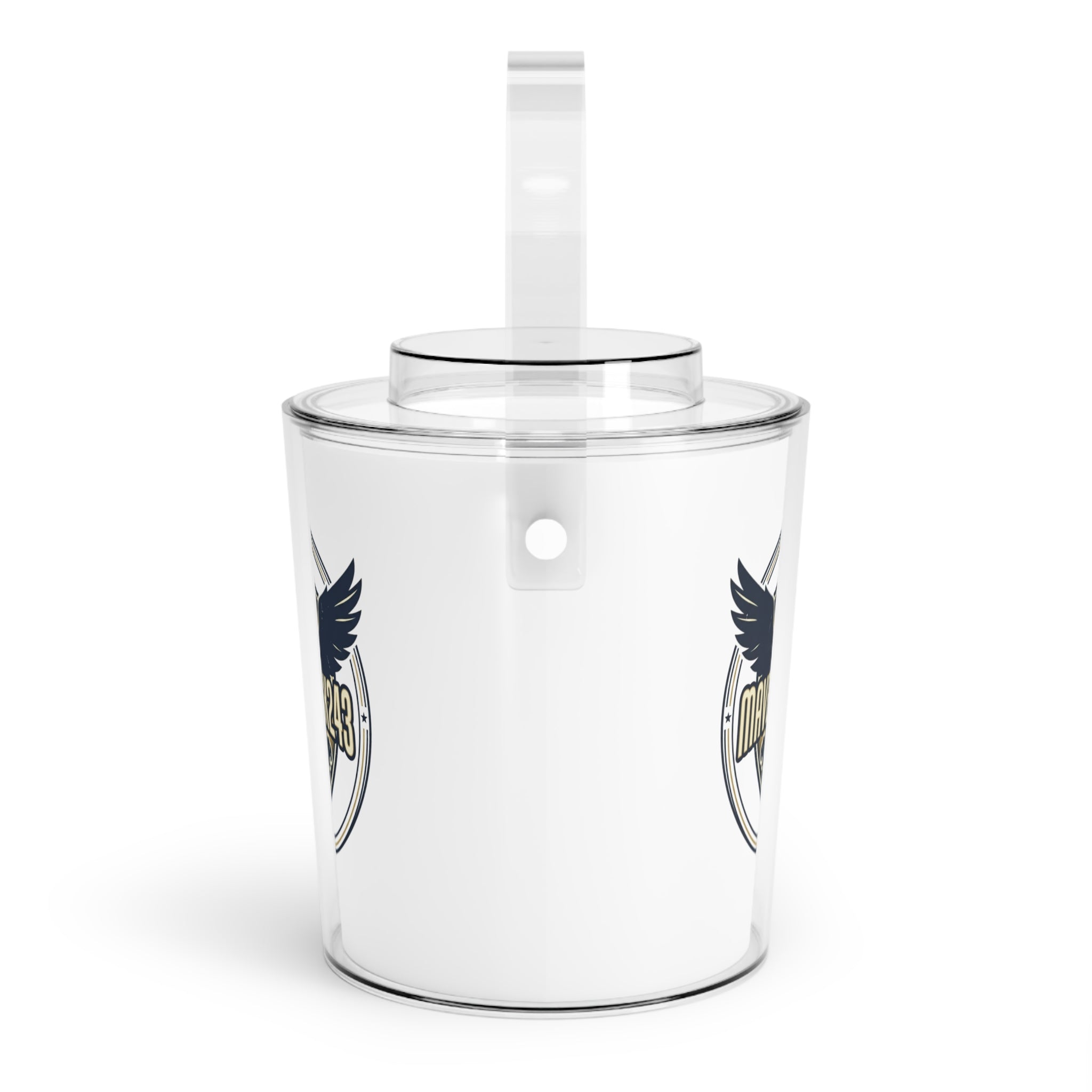 Ice Bucket with Tongs