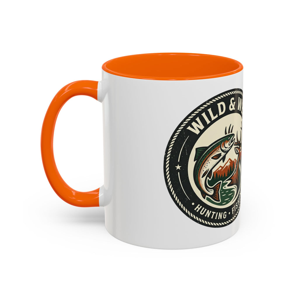 Wild & Wet Coffee Mug — Hunting & Fishing Accent Mug (11/15oz)