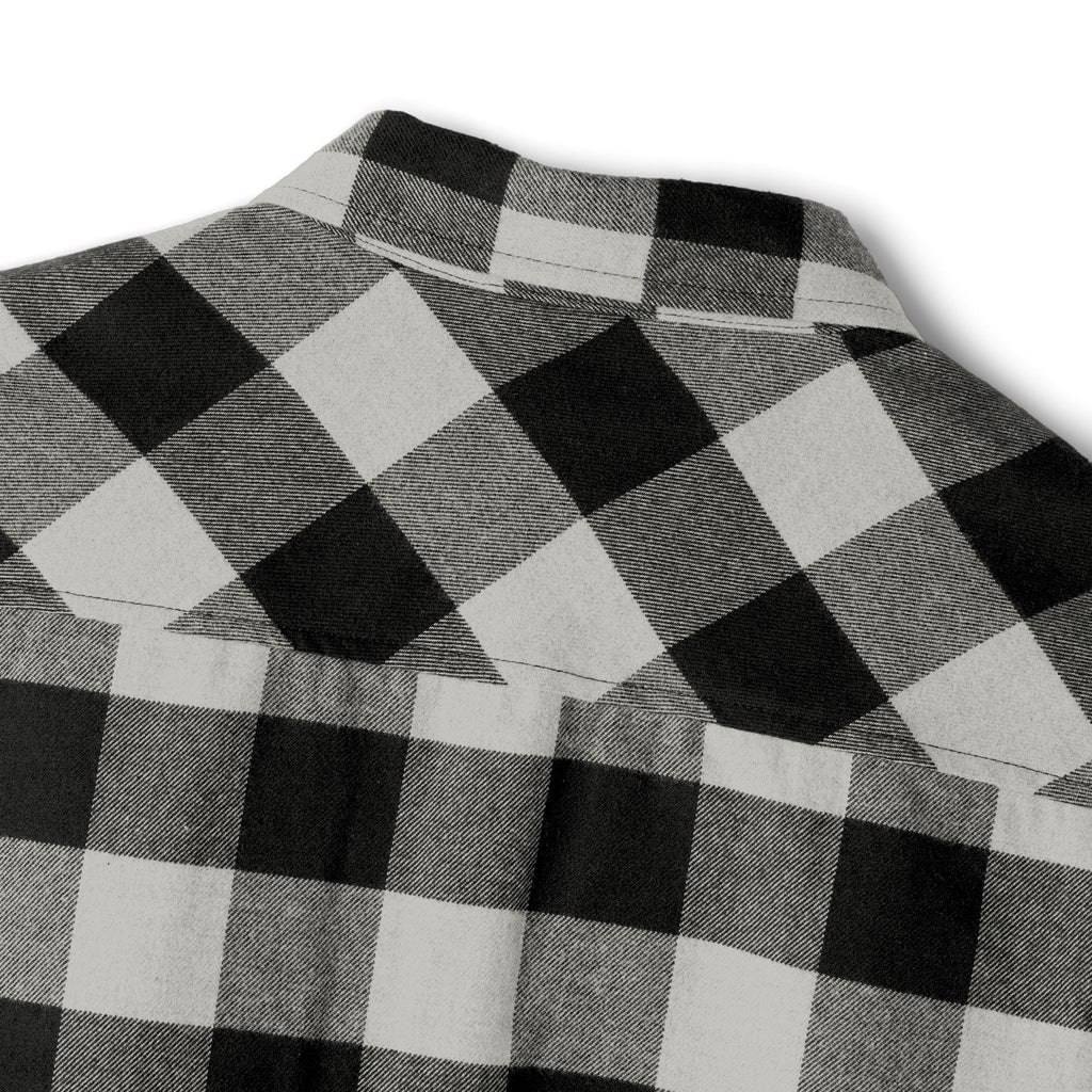 Olive & Black Buffalo Plaid Flannel Shirt