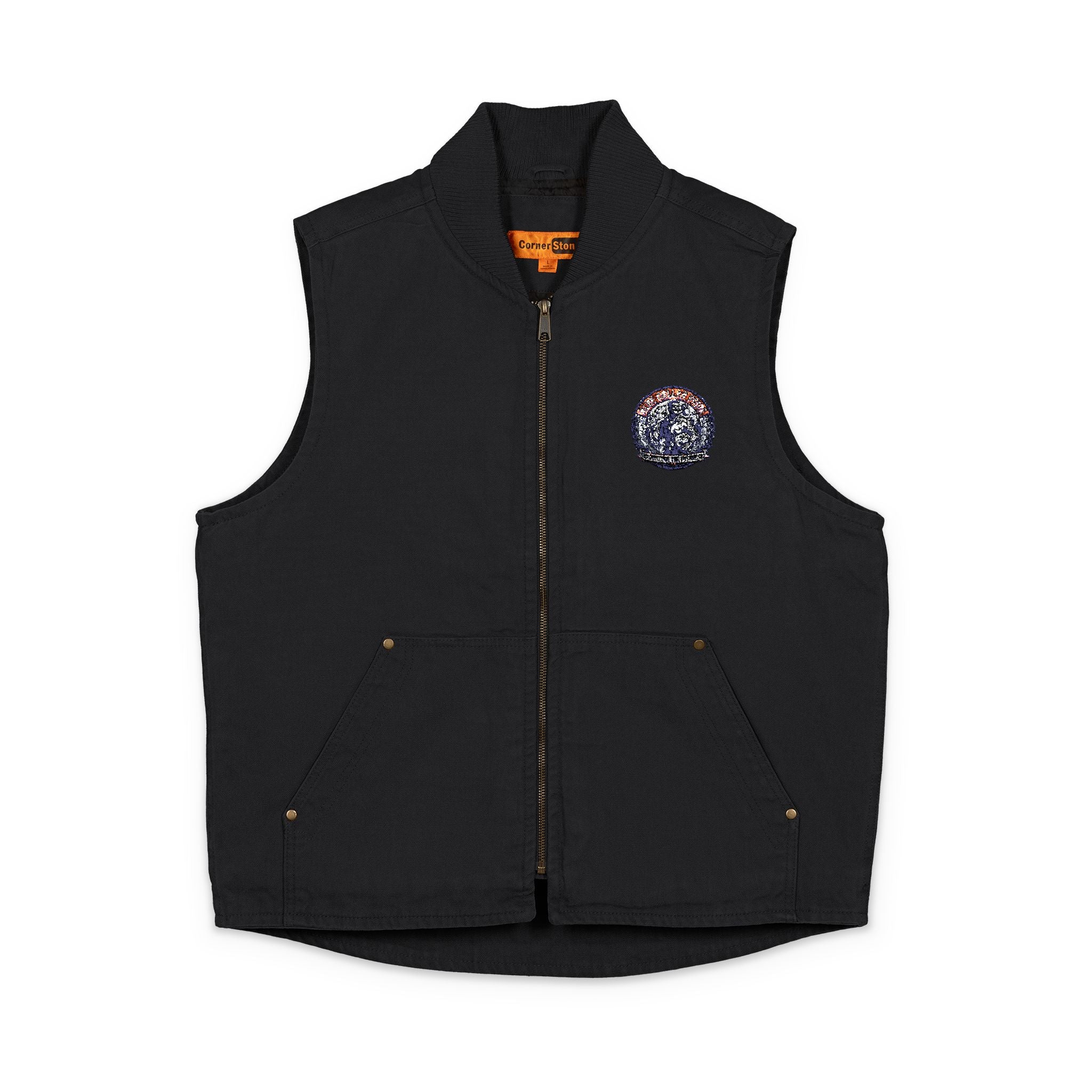CornerStone® Washed Duck Cloth Vest (Embroidery)